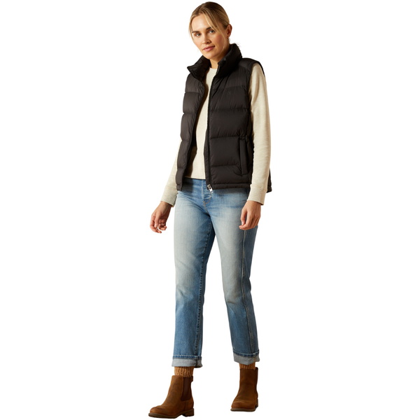 2025 Ariat Damen Ultrapuff Runter Weste 10062383 - Black